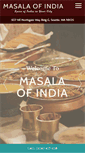 Mobile Screenshot of masalaofindia.com